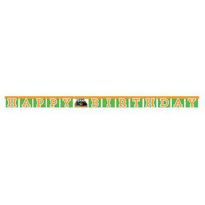 Tractor Time Jointed Banner-Tractors Farmers Themed Birthday Supplies-Party Things Canada