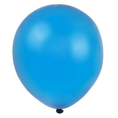 Twilight Blue Latex Balloons-Solid Color Latex Balloons-Party Things Canada