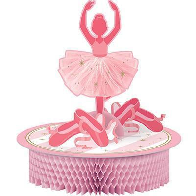 Twinkle Toes Centerpiece-Ballerina Themed Birthday Supplies-Party Things Canada