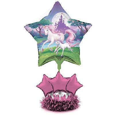 Unicorn Fantasy Balloon Kit Centerpiece-Unicorns Themed Birthday Supplies-Party Things Canada