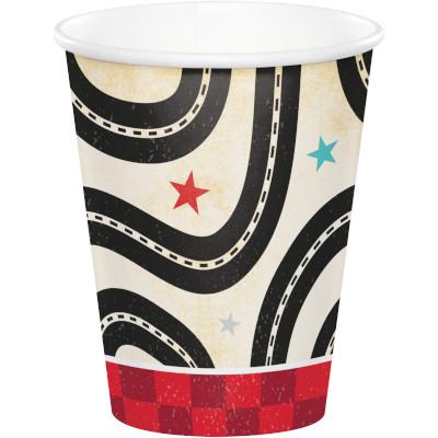 Vintage Race Car Beverage Cups-Party Things Canada