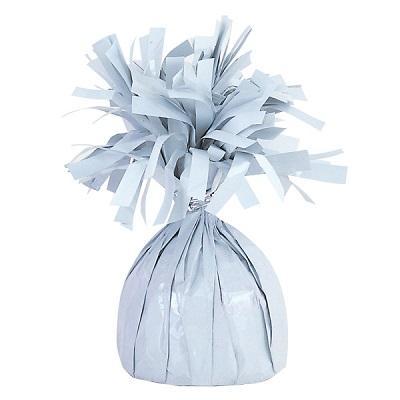White Foil Balloon Weight-Helium Balloons Anchors Weights-Party Things Canada